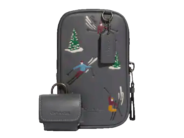 マルチファンクション フォーン パック・スキー スロープ プリント