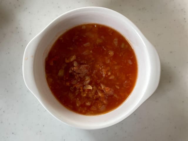 実食レビュー③具たくさん優しいミネストローネ