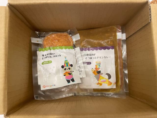 月に1度クール便で到着