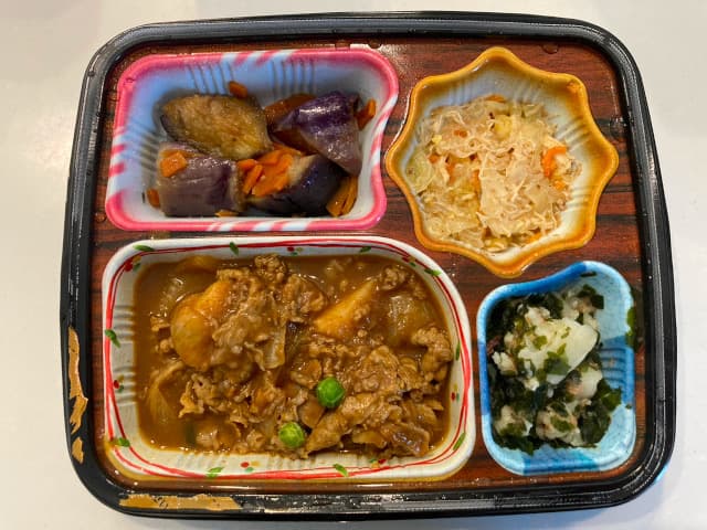 実食レビュー③ビーフカレーセット