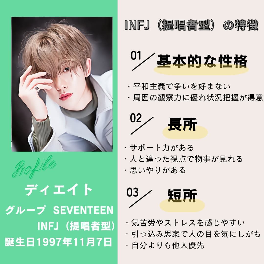ディエイト｜INFJ（提唱者型）