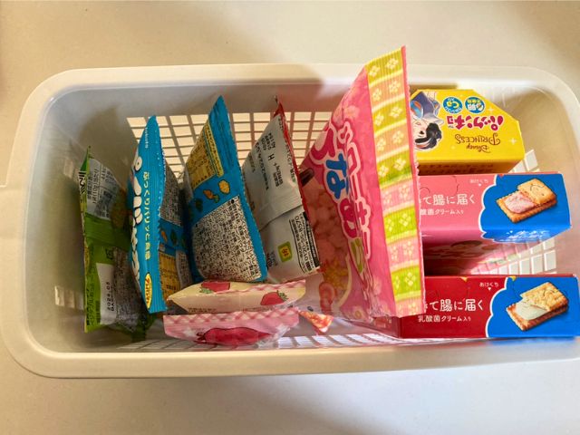 環境にやさしいバスケットの収納力は？